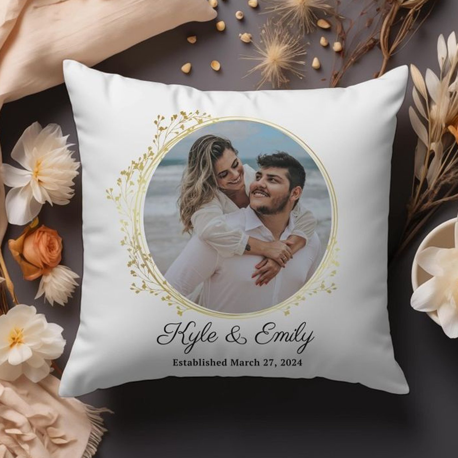 Personalized photo cushion in Ateli