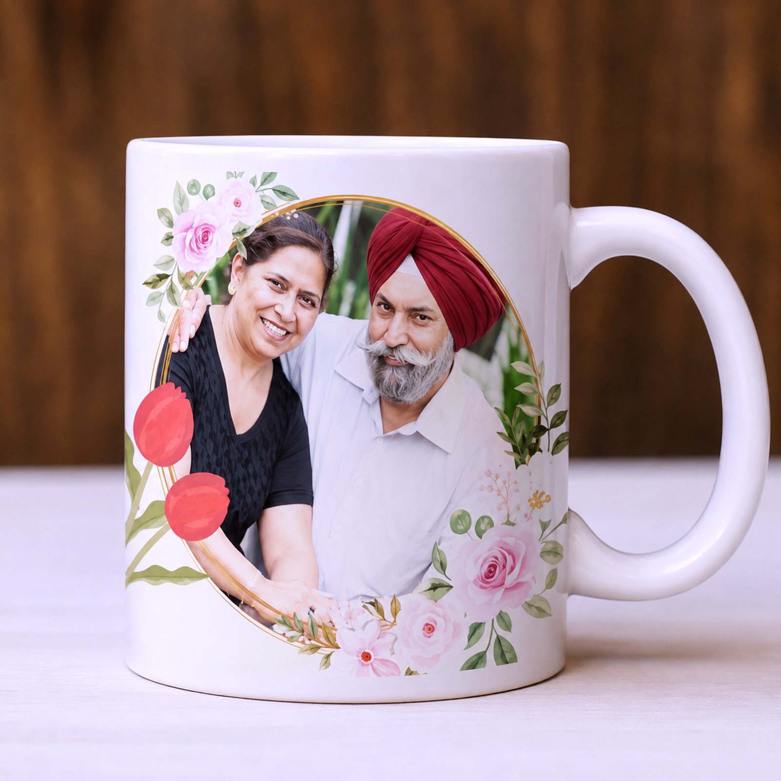 Personalized photo mug gift in Ateli