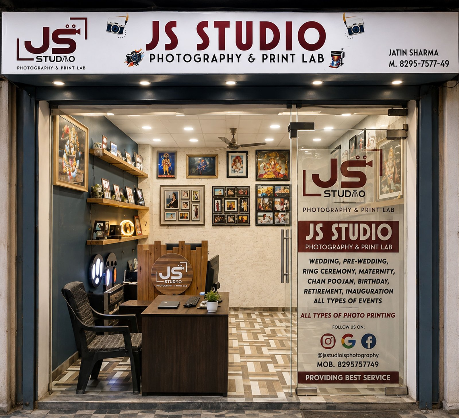 JS Studio photo studio in Ateli Haryana